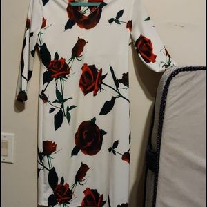 Roses are red beautiful dress